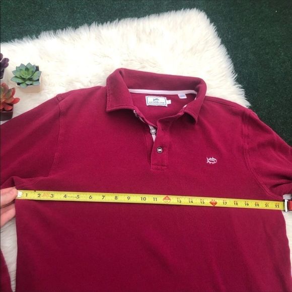 Southern Tide Long Sleeve Polo Men’s L - Picture 8 of 11